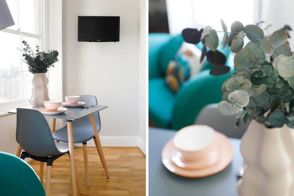 Cosy Studio Flat Moments From The Beach, Kemptown 브라이턴 외부 사진