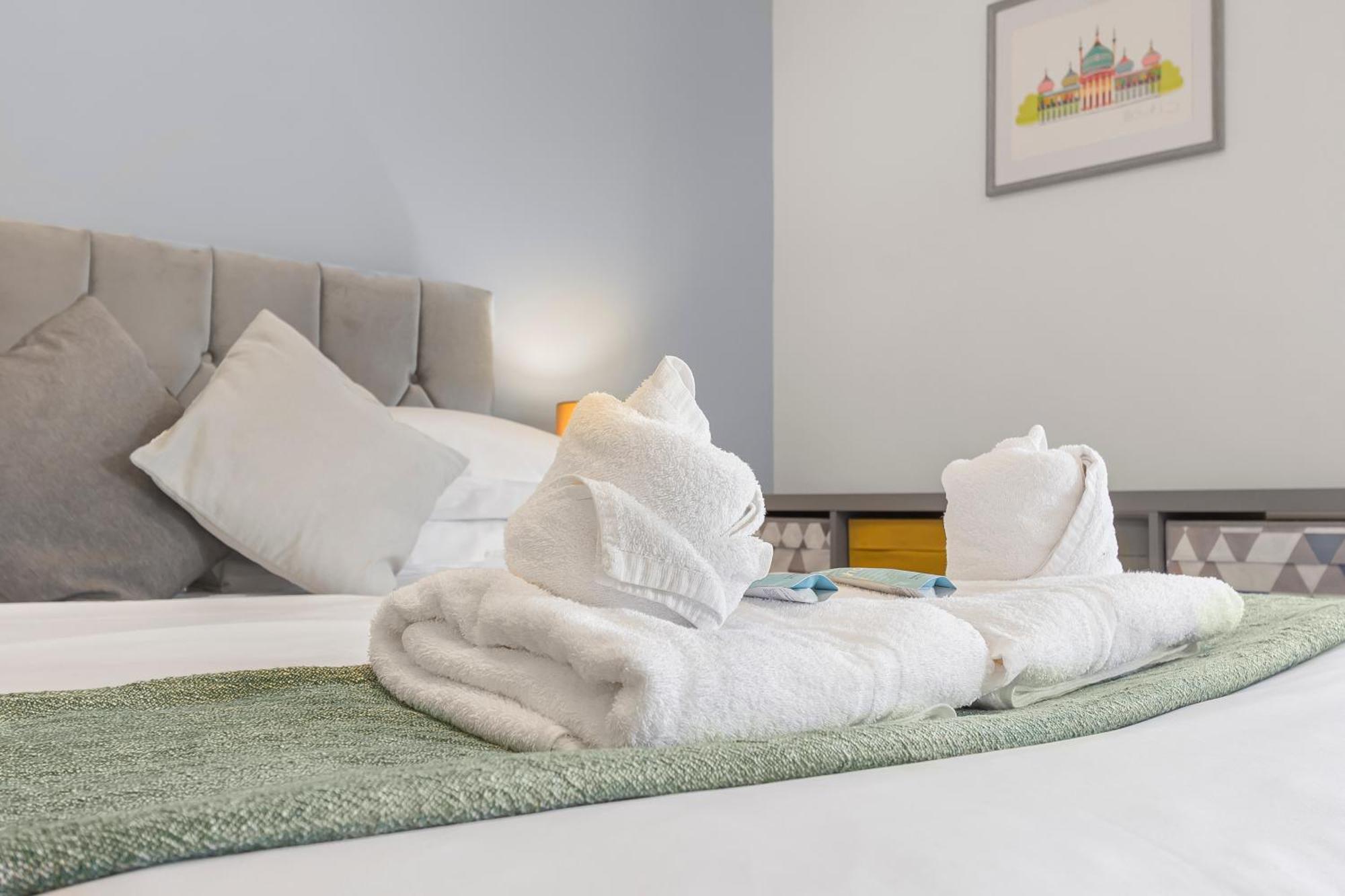 Cosy Studio Flat Moments From The Beach, Kemptown 브라이턴 외부 사진