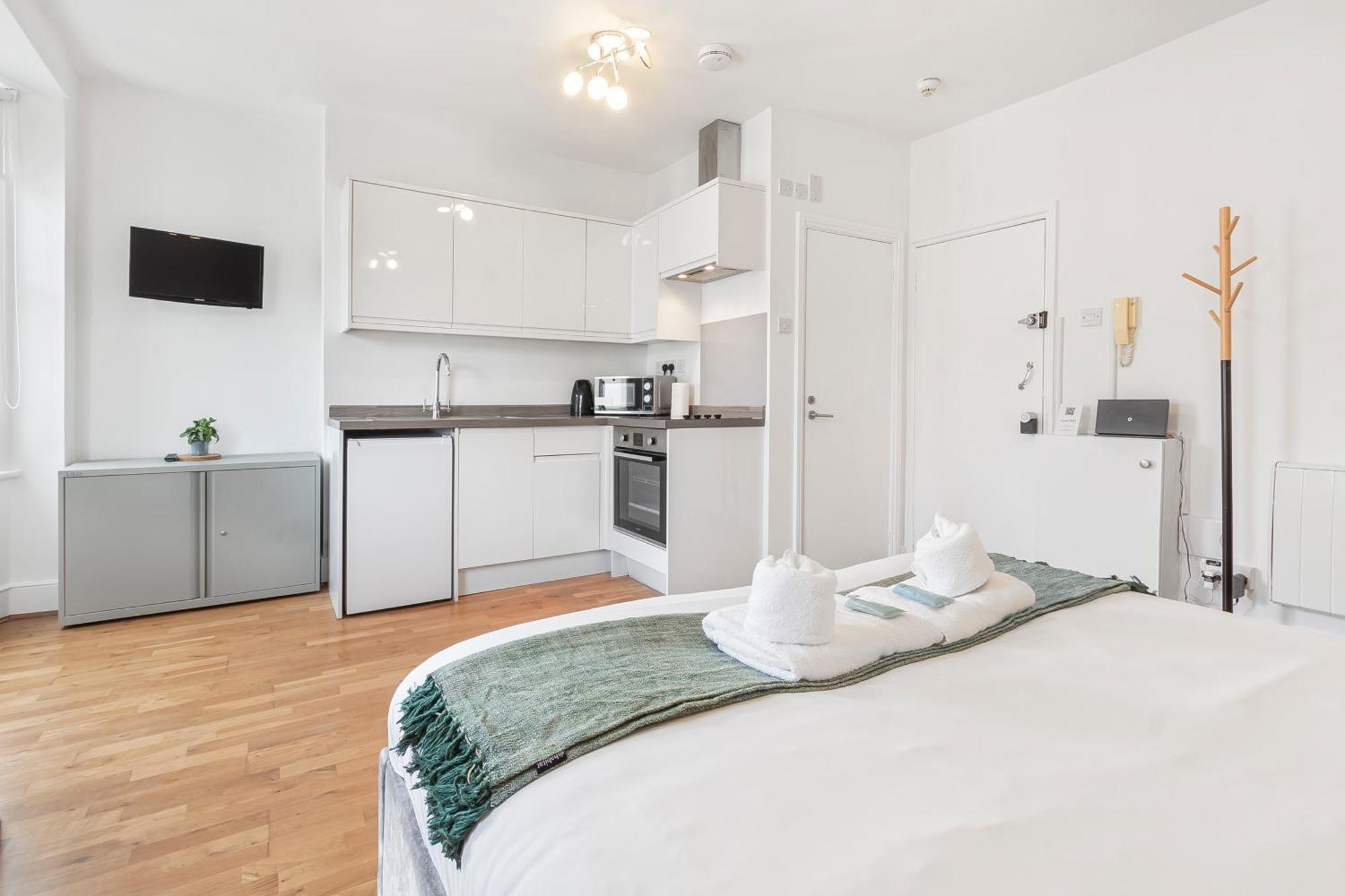 Cosy Studio Flat Moments From The Beach, Kemptown 브라이턴 외부 사진